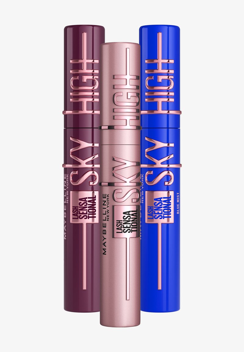 Maybelline New York - LASH SENSATIONAL SKY HIGH SET - Make-up Set - very black, blue mist, burgundy haze, Vergrößern