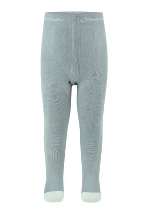 Sterntaler, STRUMPFHOSE EISBÄR MIT KOMFORTBUND UND INNENFROTTEE - Tights - grau blau