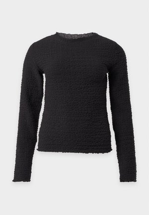 Vero Moda, VMZIA FUNNEL NECK - Langærmet T-shirt - black