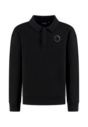 LOOSE FIT - Poloshirt - black