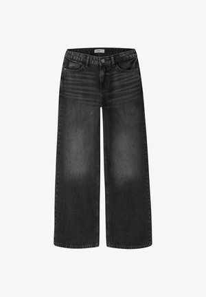 TWO SOON, JEANS EXTRA WIDE FIT - Wide leg - dark grey denim