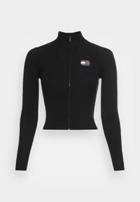 tommy jeans badge zip