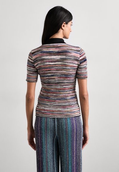 Missoni Pólóing - multicolor/red/pink/blu