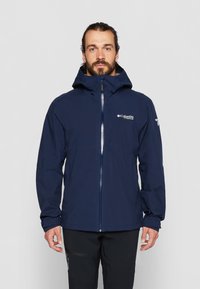 Columbia - AMPLI-DRY™ SHELL TITANIUM - Softshelljas - navy Miniatuurafbeelding 1