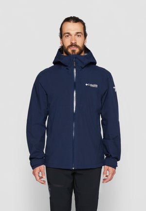 AMPLI-DRY™ SHELL TITANIUM - Soft shell jacket - navy