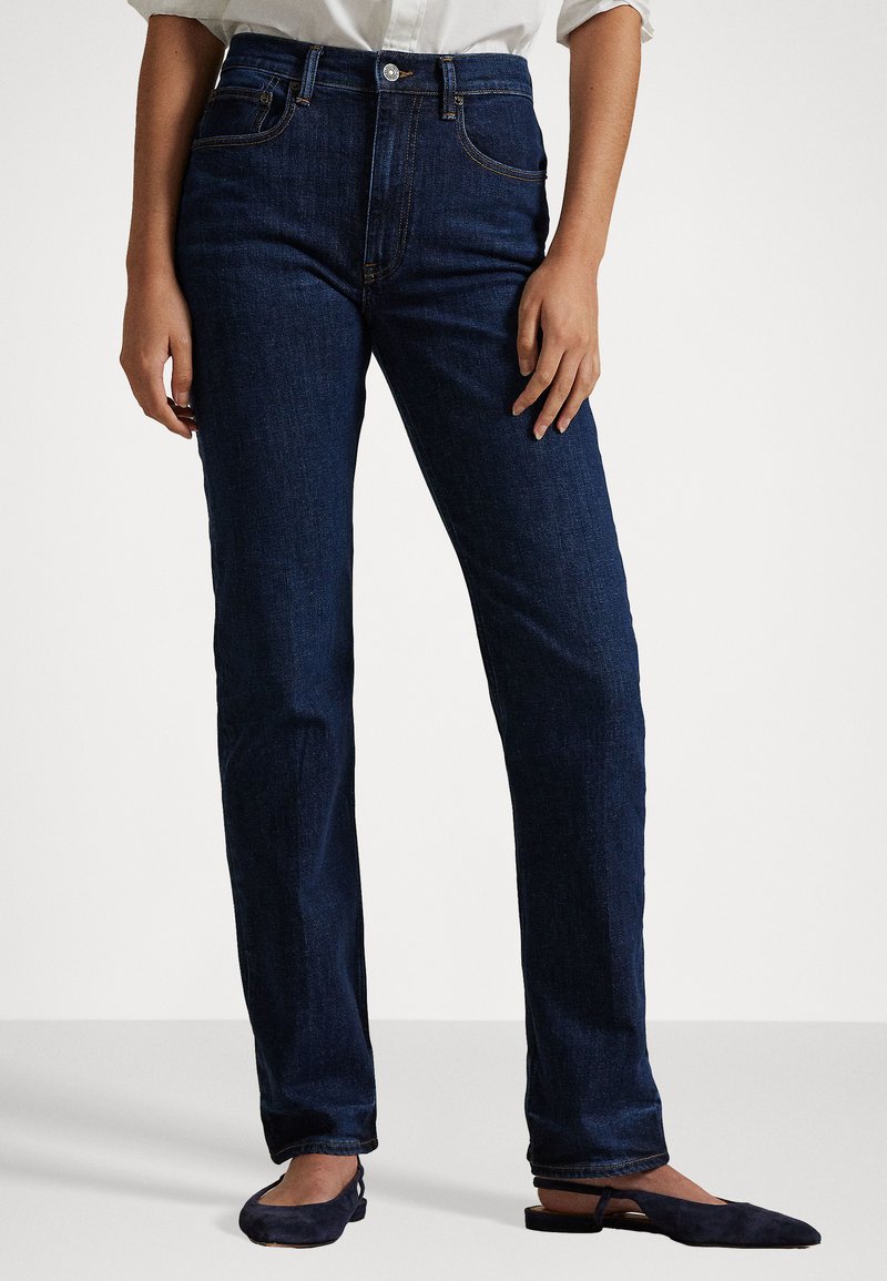 Polo Ralph Lauren - HIGH RISE STRAIGHT JEAN - Jeans straight leg - nazas wash, Förstora