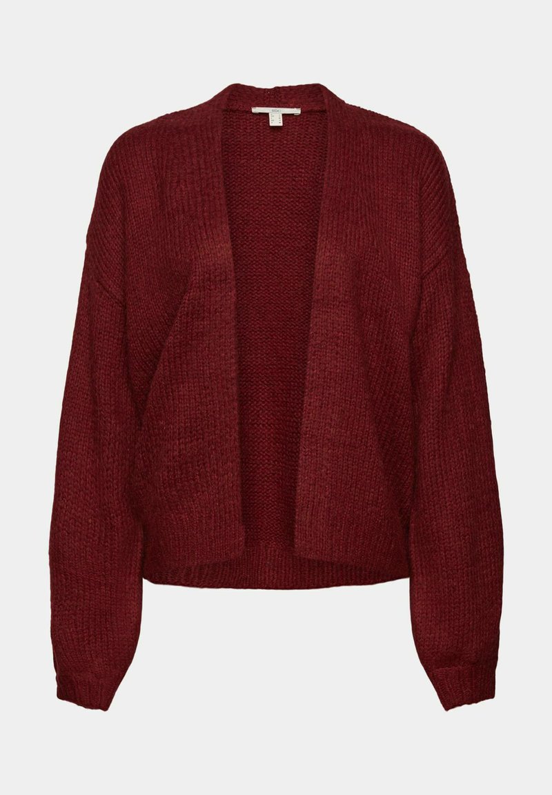Damen Strickjacken | edc by Esprit Strickjacke garnet red/beere - EB64215 Damen Strickjacken | edc by Esprit Strickjacke garnet red/beere - EB64215