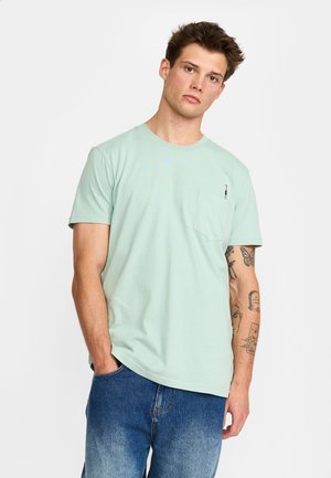 REVOLUTION, REVOLUTION PRINTED T-SHIRT - T-shirt print - turquoise