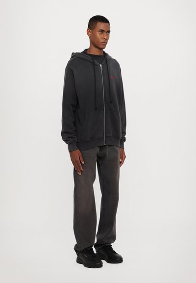 424 ZIP UP HOODIE - Sweatjacke - black