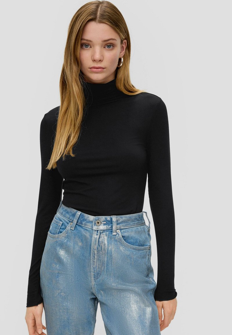 QS LONGSLEEVE AUS - Trui - schwarz