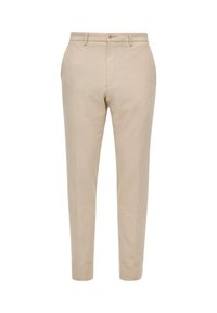 s.Oliver BLACK LABEL MIT SCHMALEM BEIN - Chino - beige
