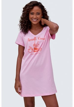 VIVANCE DREAMS BY LASCANA DOLCE VITA BIGSHIRT - Spalna srajca - pink