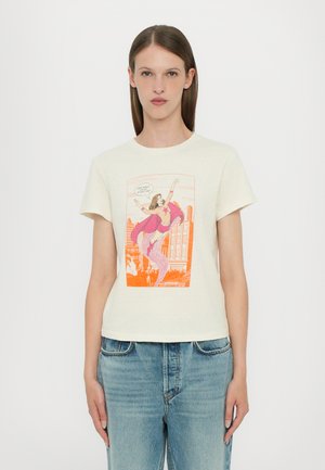 CLASSIC TEE SUPERHERO - Print T-shirt - vintage white