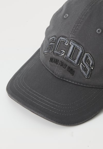 GCDS LOUNGE LOGO BASEBALL HAT UNISEX - Kapa - dark grey