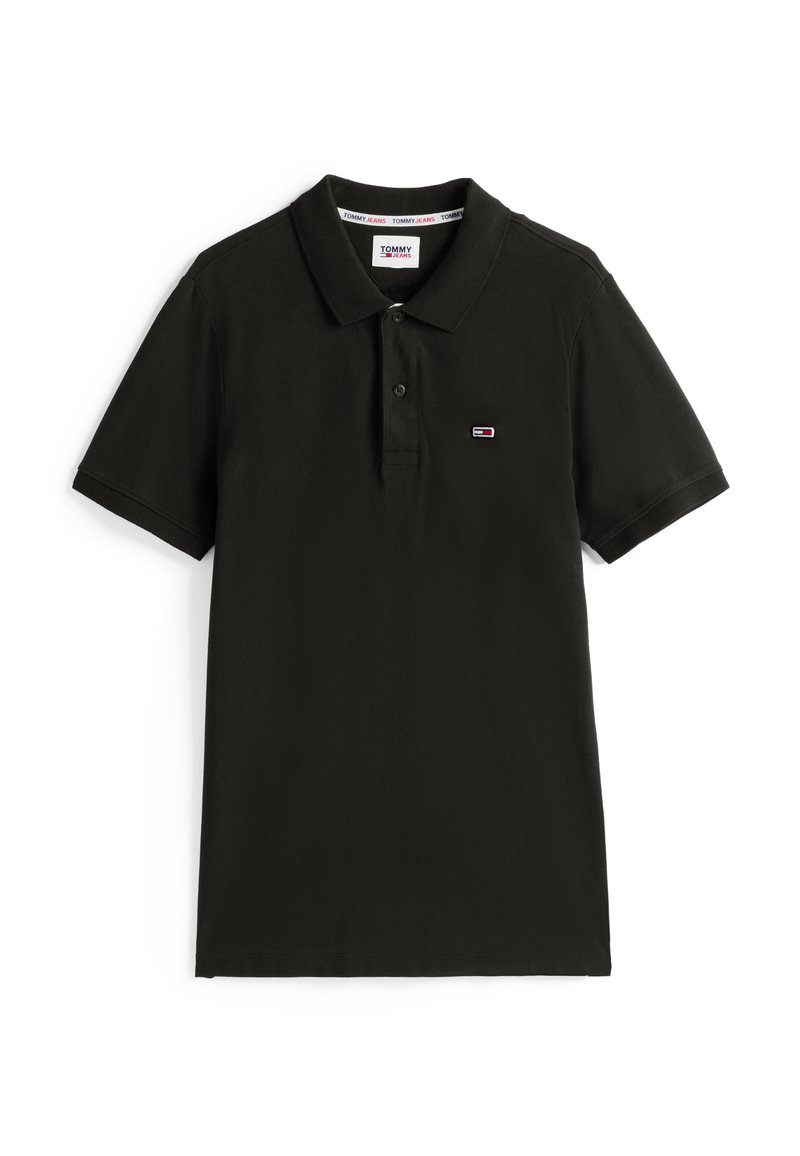 Tommy Jeans Poloshirt zwart Tommy Jeans Poloshirt zwart