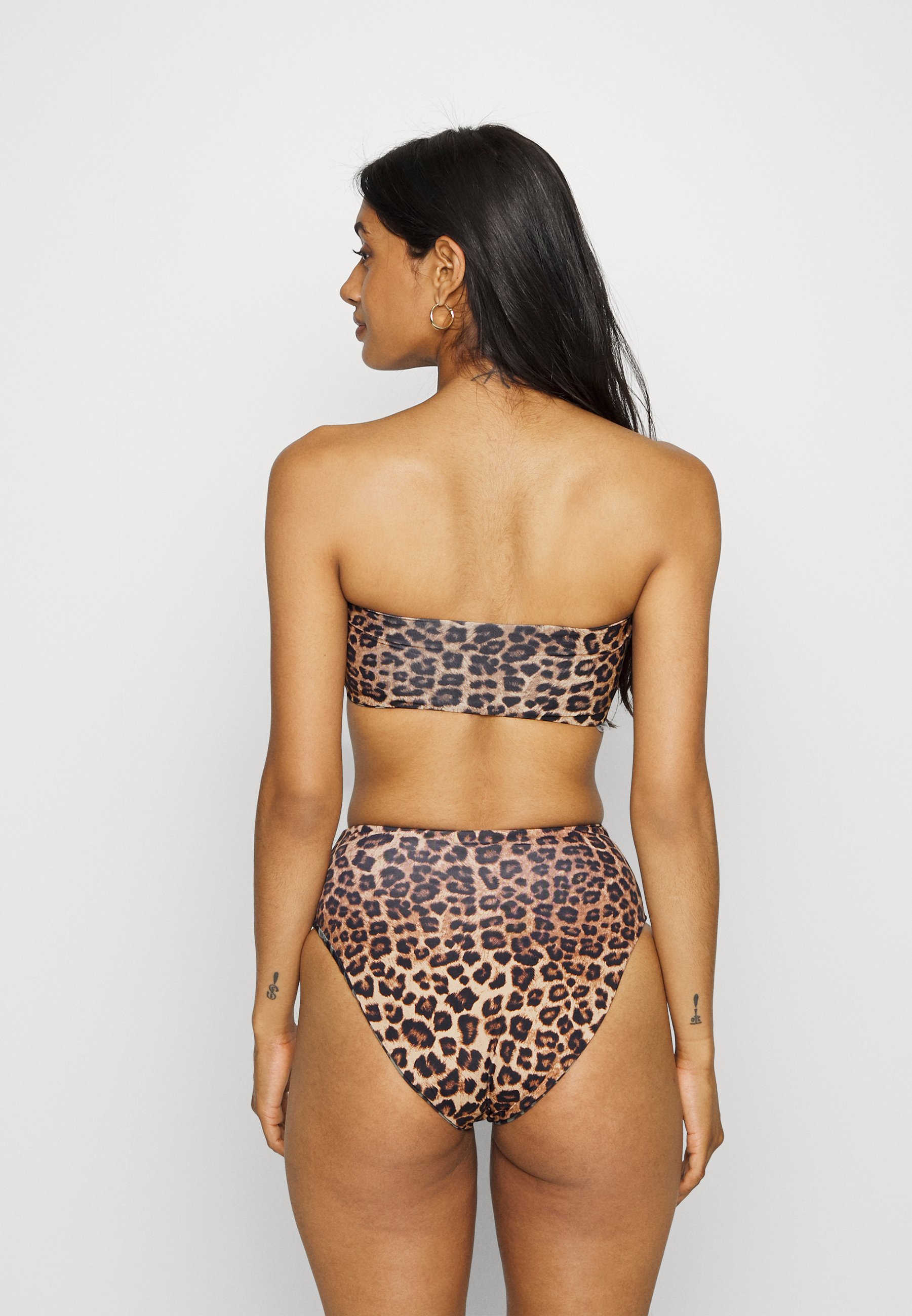 good american leopard bathing suit