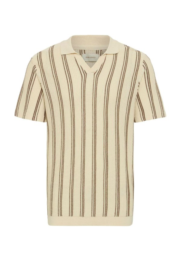 BHAMOS - Polo shirt - bleached sand3