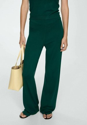 Mango Nohavice - dark green