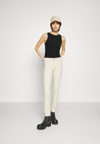 DL1961 MARA STRAIGHT MID RISE - Straight leg jeans - parchment