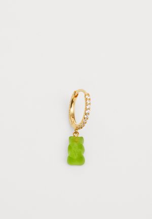 EARRINGS - Single earring - green