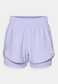 ONE - Šortky 2 v 1 - lilac ice/reflective silver