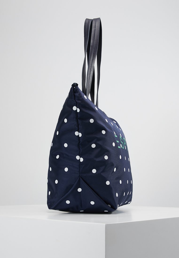 Esprit CLEO Shoppingveske navy Zalando.no Esprit CLEO Håndveske beige Zalando.no