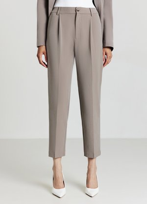 Pantalon classique - fango melange