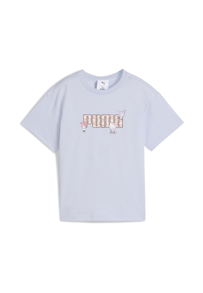 Puma T-shirt print blauw