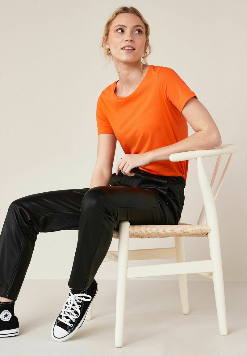 Damen T-Shirts | Next T-Shirt basic orange - DU66294 Damen T-Shirts | Next T-Shirt basic orange - DU66294