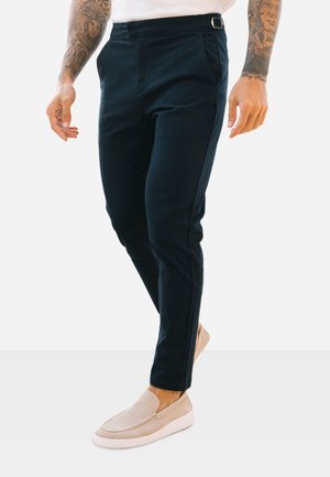 MAUVAIS, BEAUFORT STRETCH CHINOS - Chinos - navy
