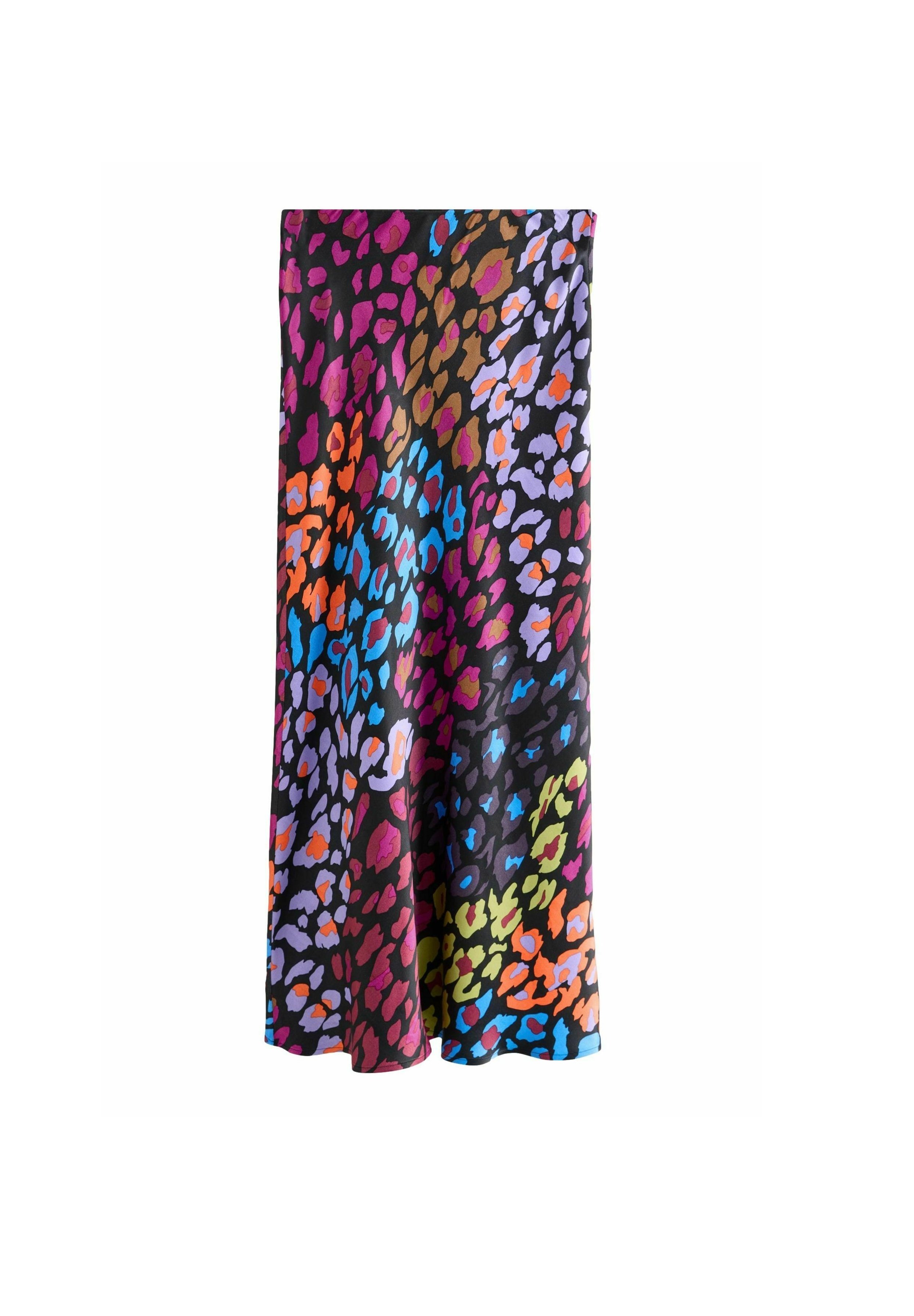 Jupe Femme Marks And Spencer Imprimé Animal - Taille 22, Longueur Midi, élastiquée