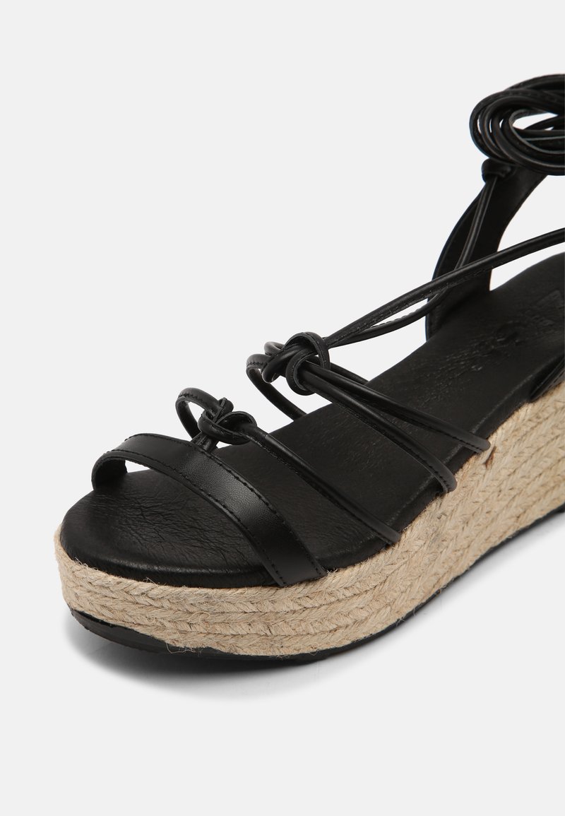 Damen Halbschuhe | Zign Plateausandalette black/schwarz - DS41976 Damen Halbschuhe | Zign Plateausandalette black/schwarz - DS41976