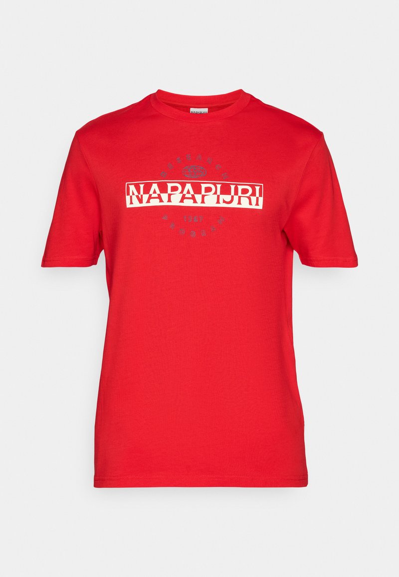Napapijri T-shirt print rood