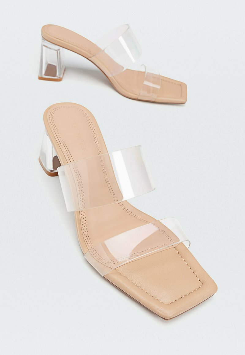 Damen Pumps | Stradivarius MIT ABSATZ AUS VINYL High Heel Sandalette nude - YC23090 Damen Pumps | Stradivarius MIT ABSATZ AUS VINYL High Heel Sandalette nude - YC23090