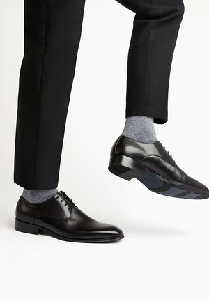 Dune London WIDE FIT SATCHEL - Zapatos de vestir - black