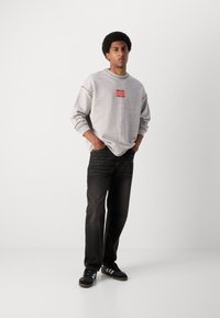 Scotch & Soda LOOSE FIT LABEL - Sweatshirt - grey melange