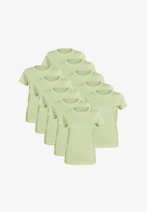 Cotton Prime 10 STÜCK O NECK - Basic T-shirt - light khaki