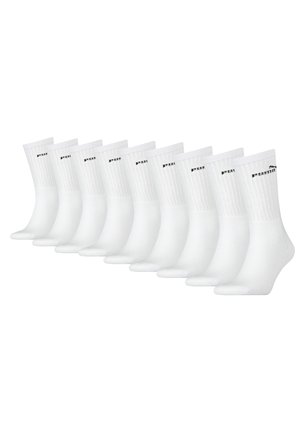 9 PACK UNISEX - Socks -  white