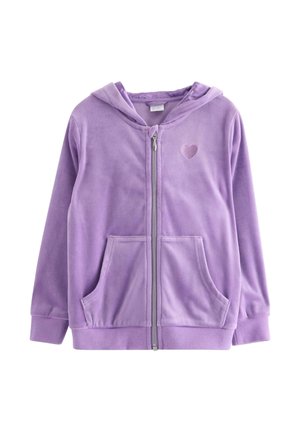 HOOD SOLID - Sweatjacke - lilac