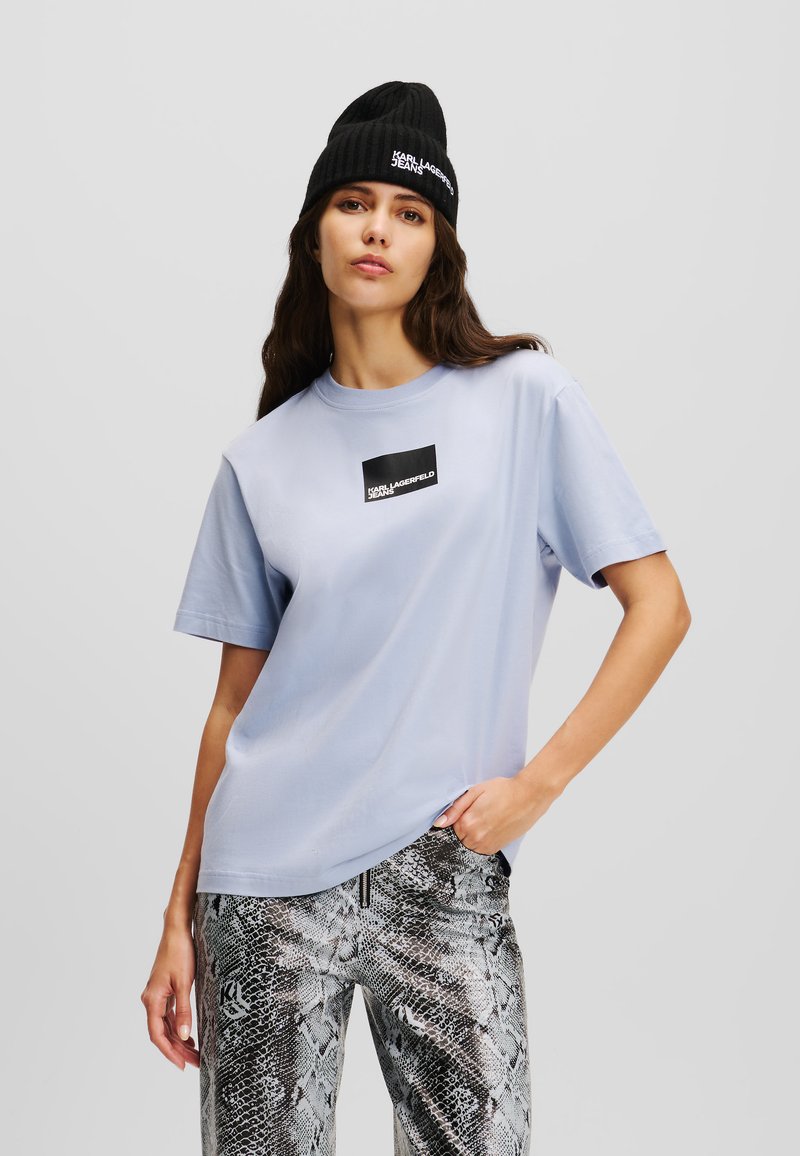 Karl Lagerfeld Jeans SHORT-SLEEVED - T-shirt print - eventide