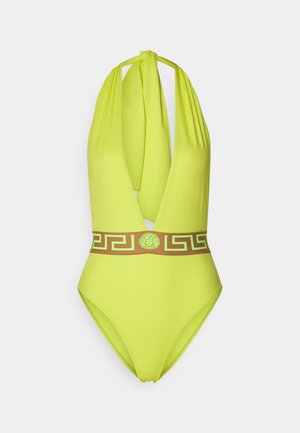 SWIM ONE PIECE - Baddräkt - mimosa/camel yellow