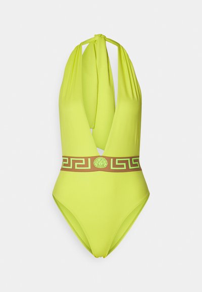 Versace SWIM ONE PIECE - Swimsuit - mimosa/camel yellow