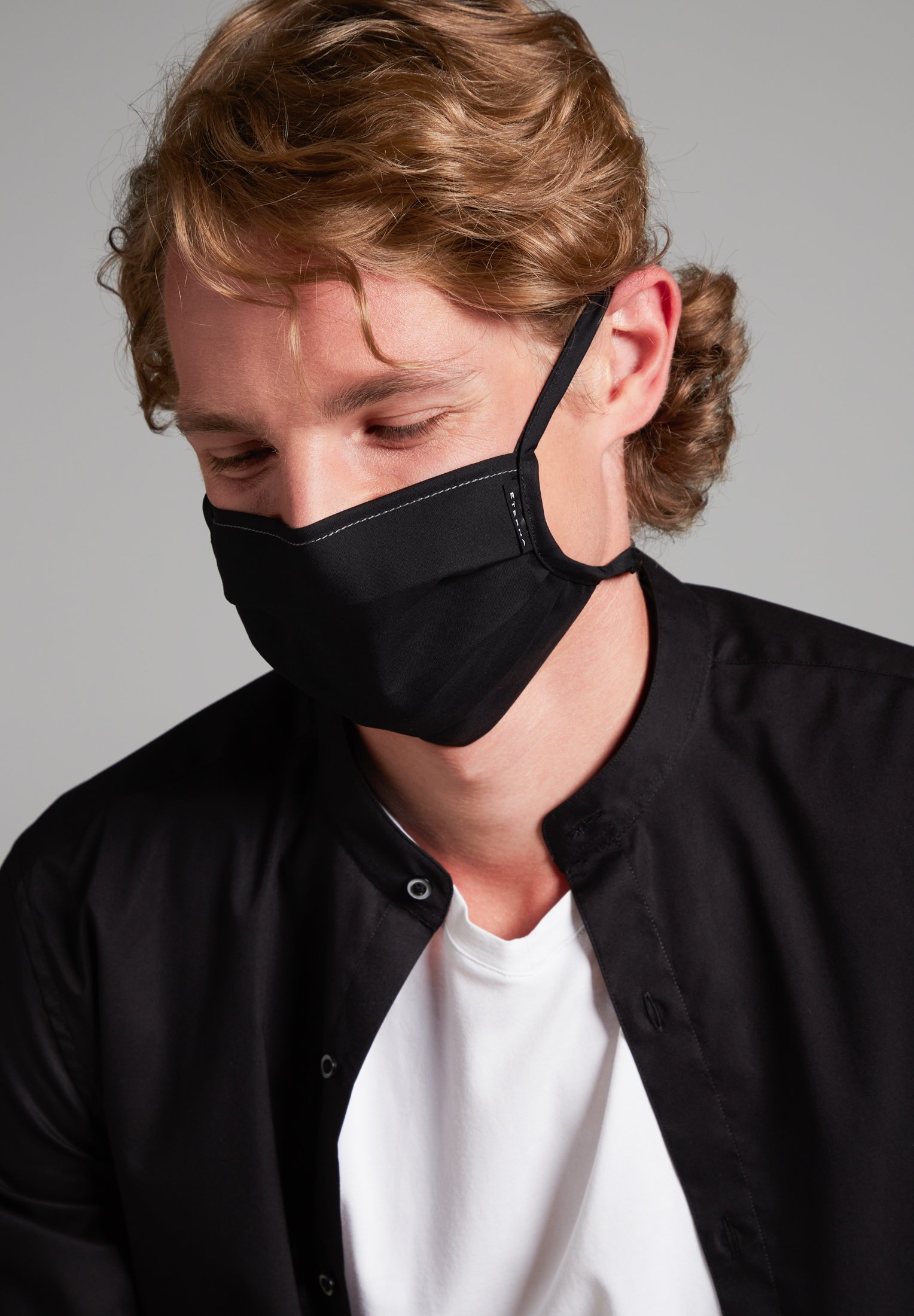 Eterna 10 PACK - Stoffen mondkapje - schwarz/zwart - Zalando.nl