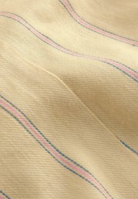 Next STRIPED SQUARE NECK - Weste - yellow