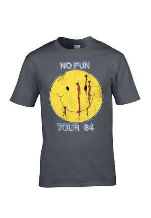 rockshirts MÖTLEY CRUE NO FUN TOUR 84 - T-shirt con stampa - grey