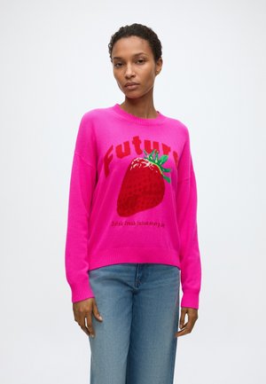 FROM FUTURE Pullover - flash pink