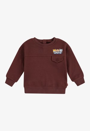 Levi's® CHARACTER POCKET CREW - Sweatshirt - sable