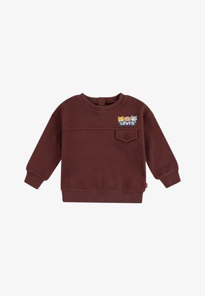 Levi's®, CHARACTER POCKET CREW - Sweatshirt - sable