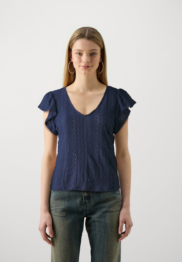 VILINDA V NECK - Blouse