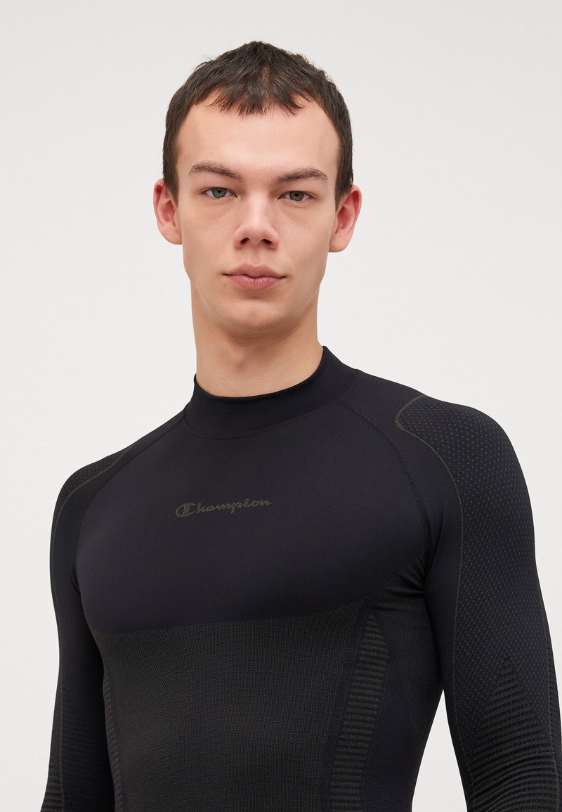 Champion SEAMLESS THERMO LONG SLEEVE Unterhemd/-shirt black